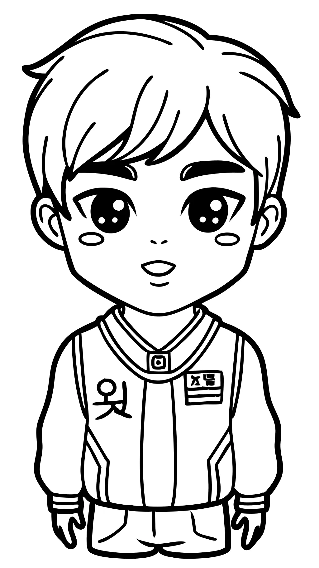 coloriage kpop